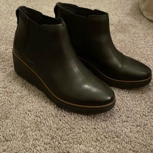 Clark’s leather ankle boots